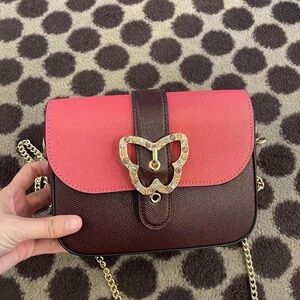 Coach Gemma Crossbody In Colorblock With Butterfly Buckle